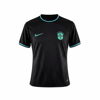 Camisa Seleção Brasileira Preta Edição Especial 2024 5 Estrelas Modelo Torcedor
