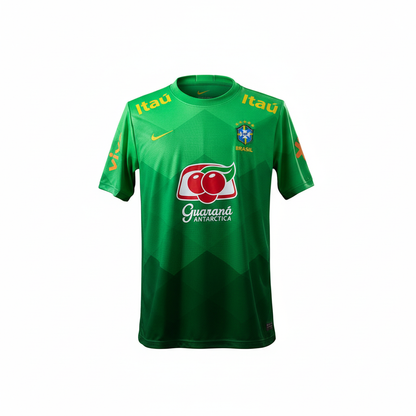Camisa Treino Seleção Brasileira Verde Comissão Técnica Modelo Profissional
