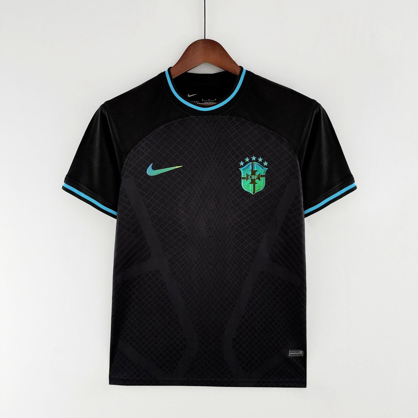 Camisa Seleção Brasileira Preta Edição Especial 2024 5 Estrelas Modelo Torcedor